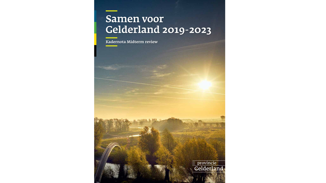 Voorblad nota Samen voor Gelderland 2019 tot 2023 MidTerm Review