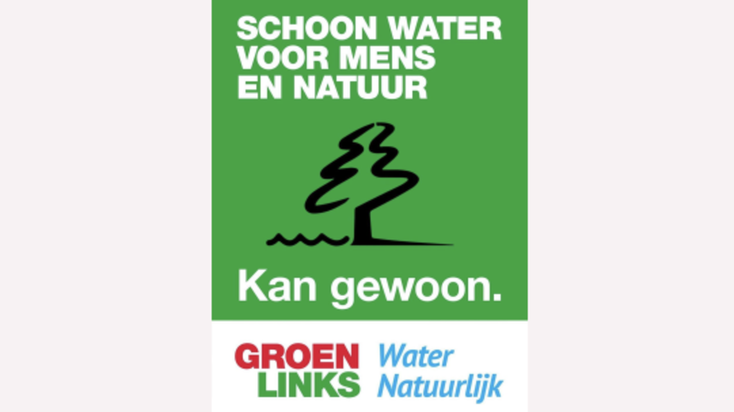 GroenLinks Water Natuurlijk