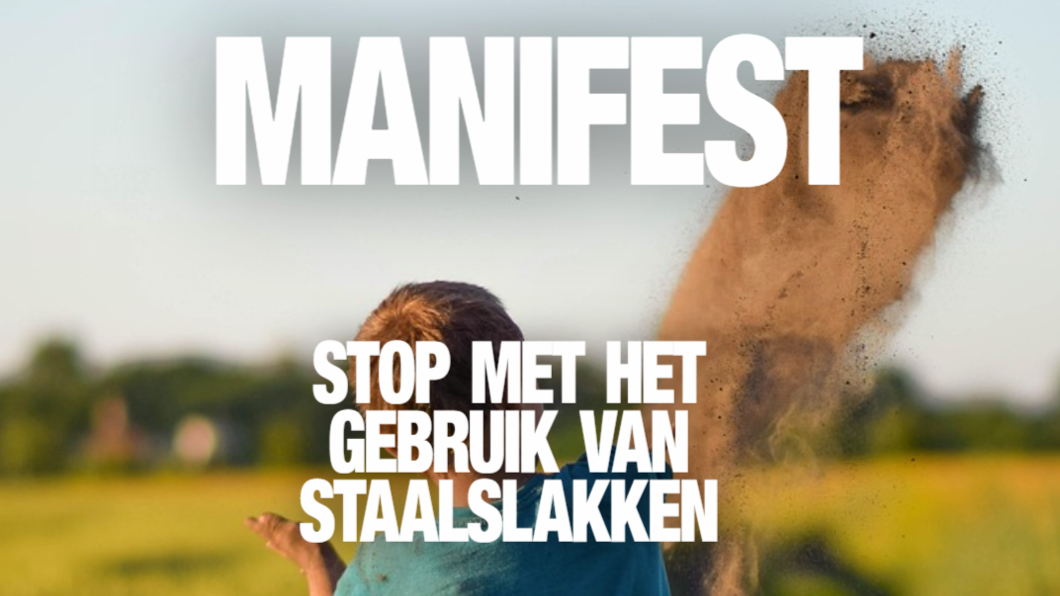 Manifest Stop met het gebruik van staalslakken 