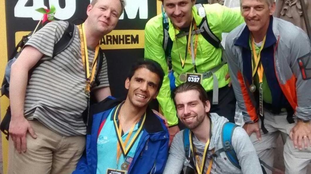 NvdV Team Gelderland finish