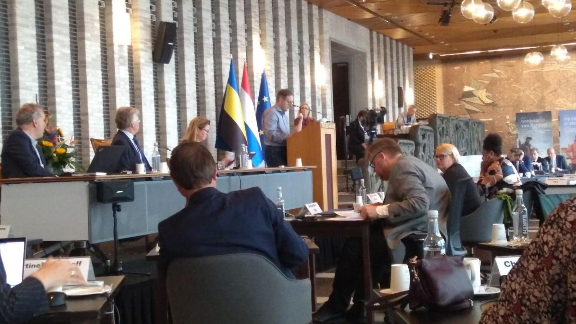 Wouter Witteveen aan het woord in de Statenvergadering