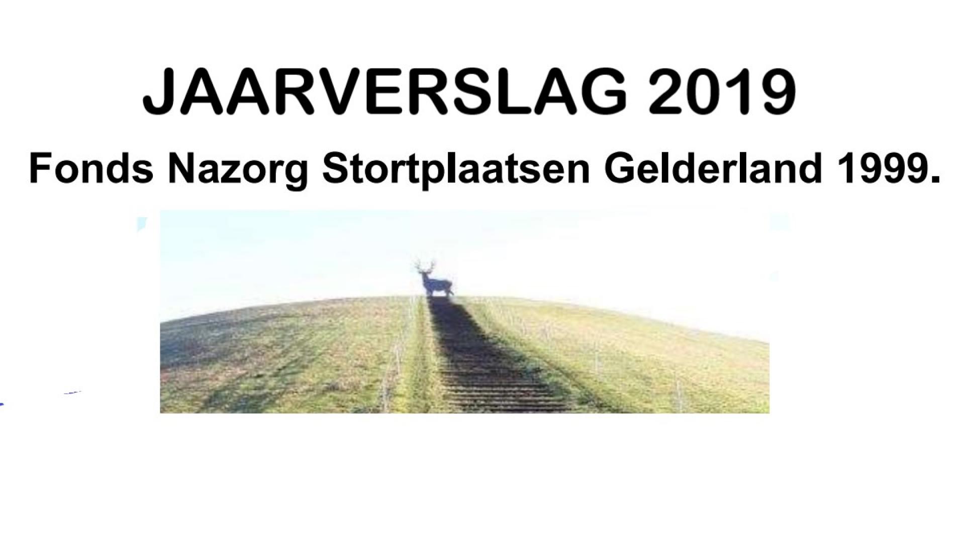 Voorblad Jaarverslag 2019 Fonds Nazorg Stortplaatsen Gelderland 6