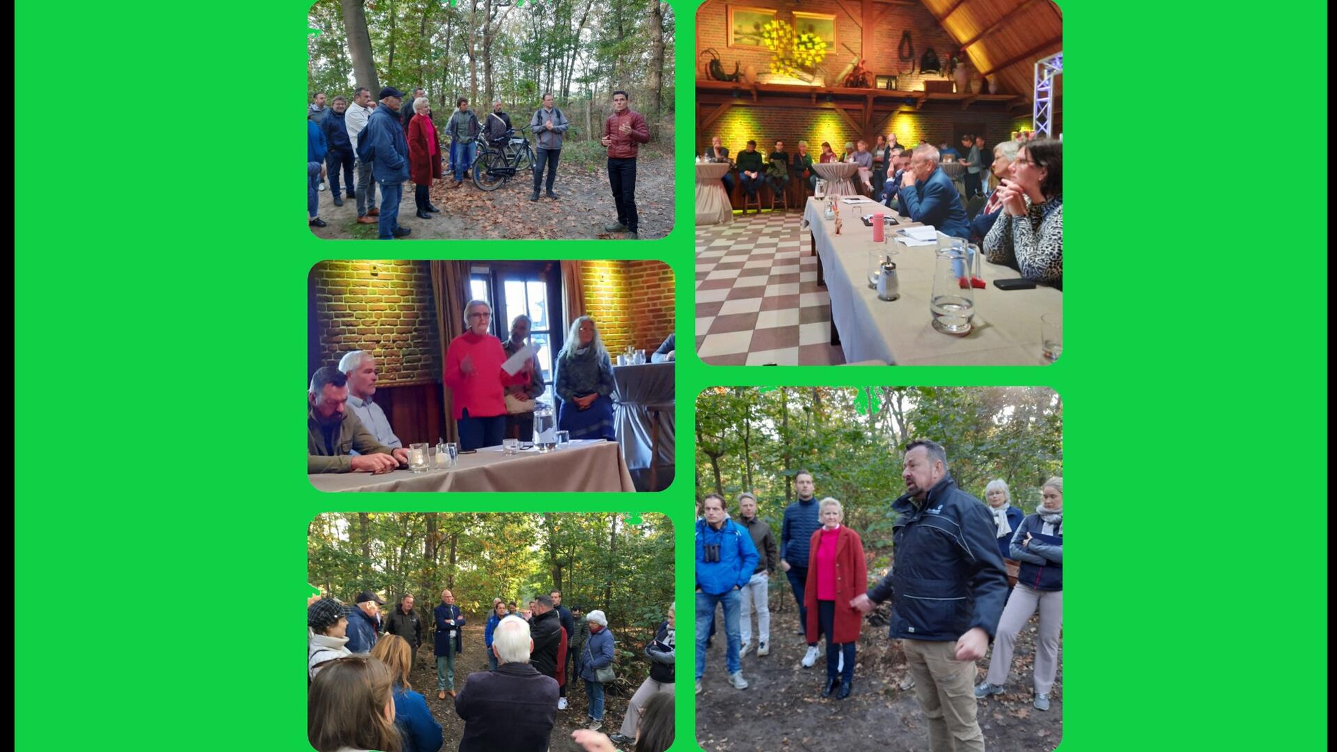 Werkbezoek Achterhoek met diverse mensen