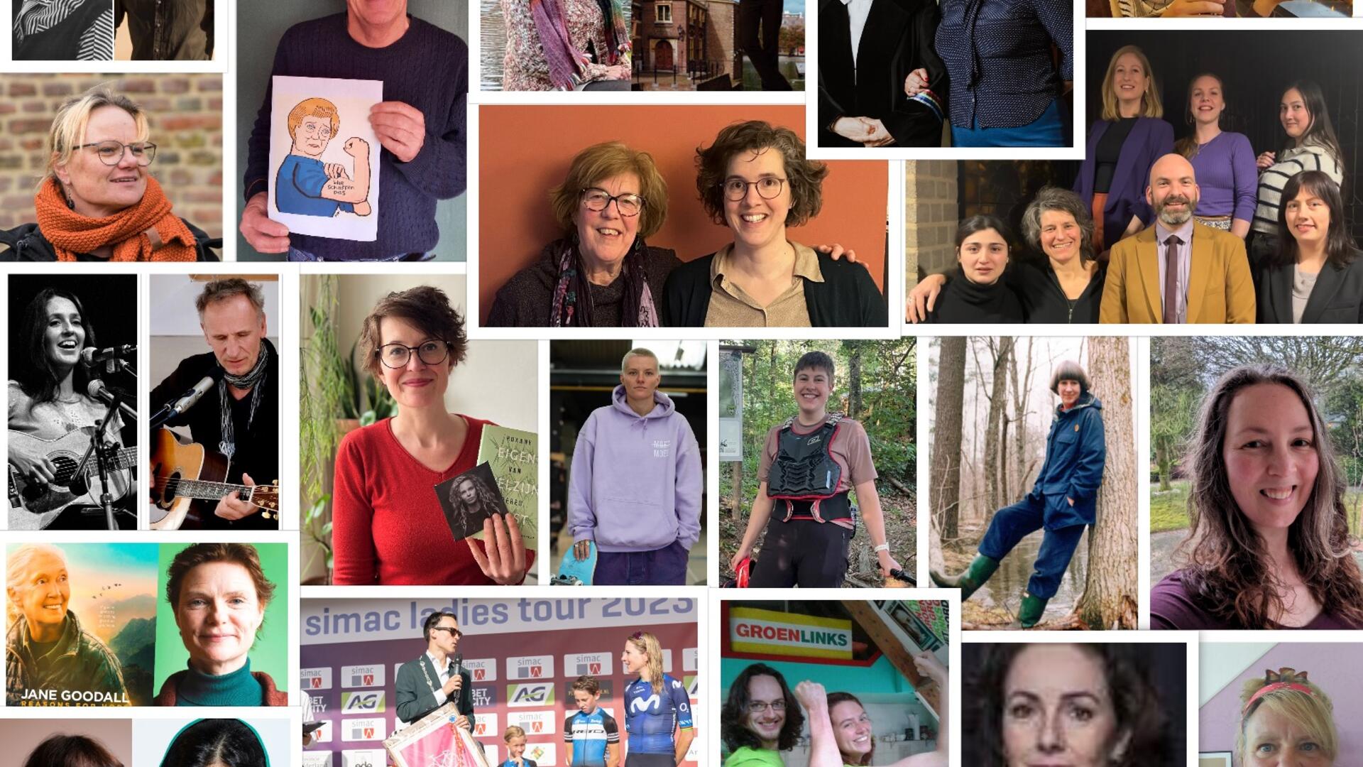 Collage Vrouwendag 8 maart 2024