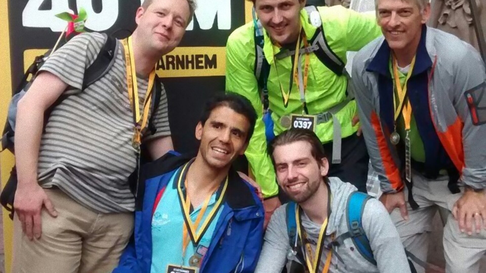 NvdV Team Gelderland finish