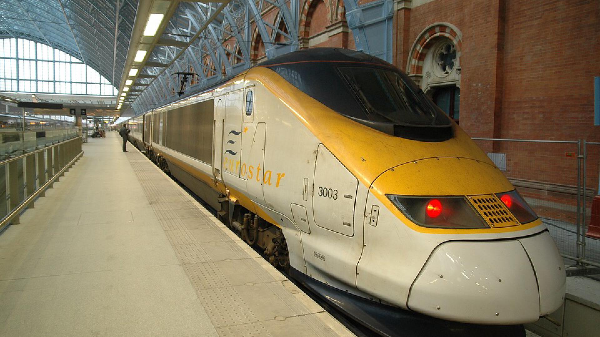 Eurostar van Amsterdam naar London