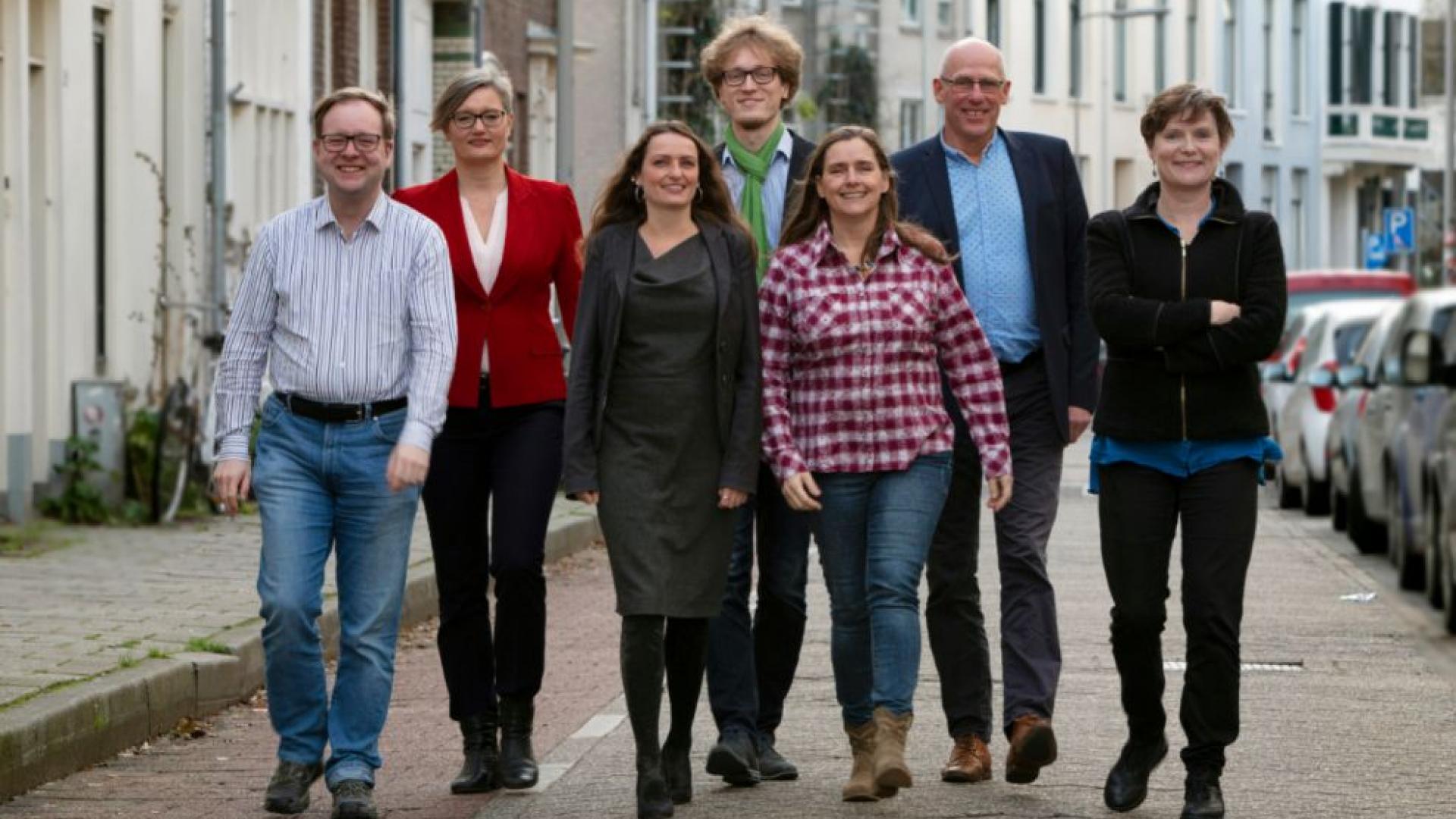 groep lopend verkleind
