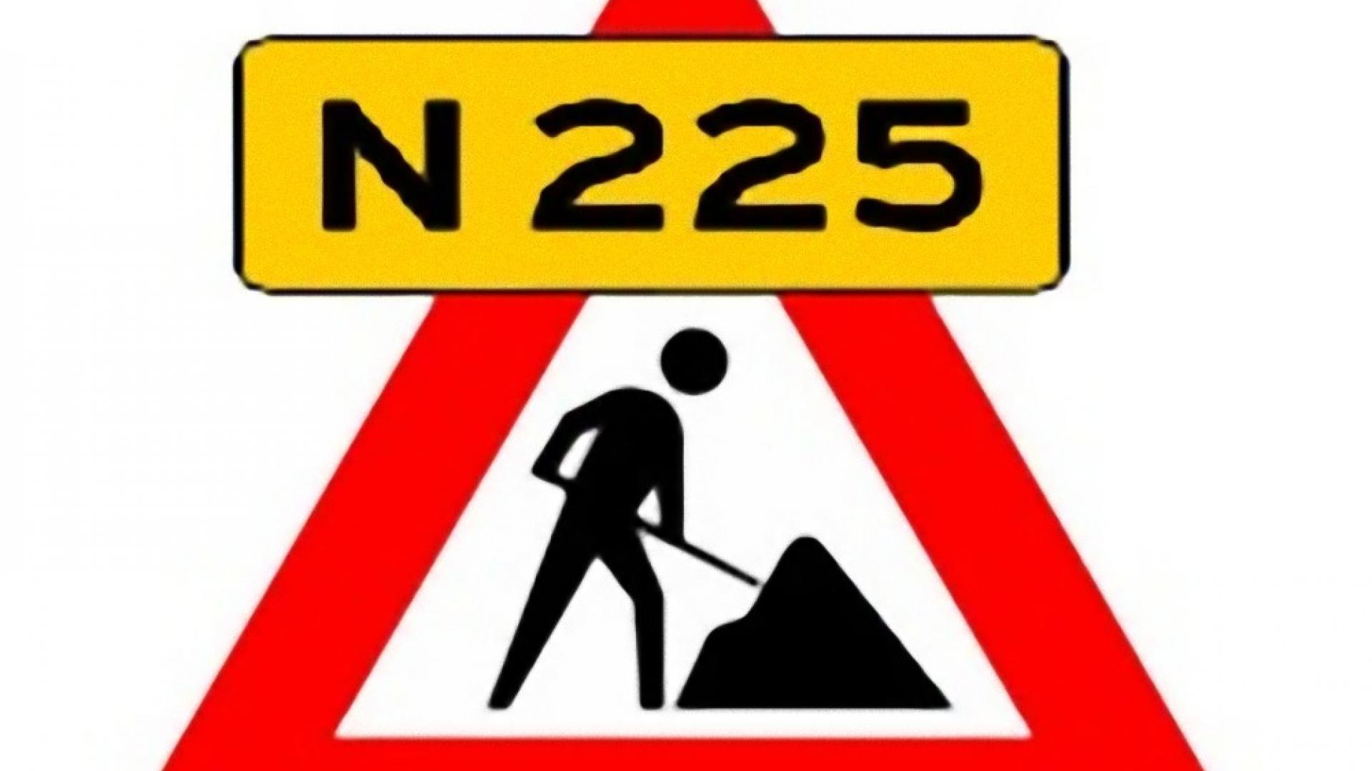 wegwerkzaamheden N225